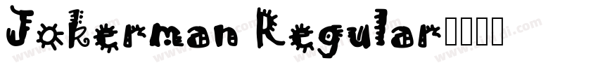 Jokerman Regular字体转换